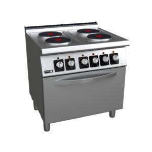 električni profesionalni šporet sa rernom