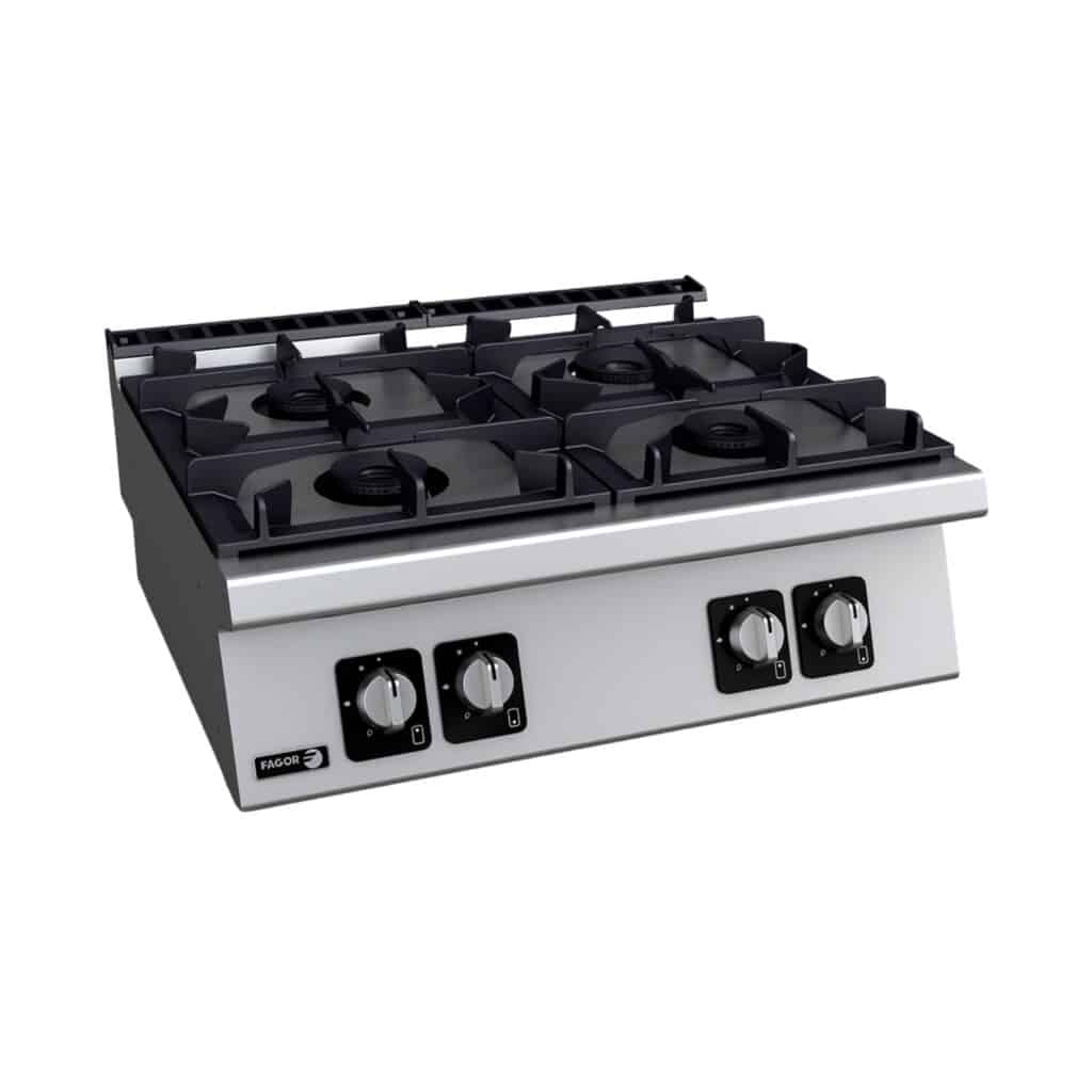 Profesionalni plinski šporet 4 gorionika
