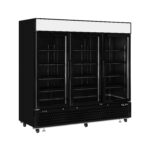 trokrilni frizider staklena vrata