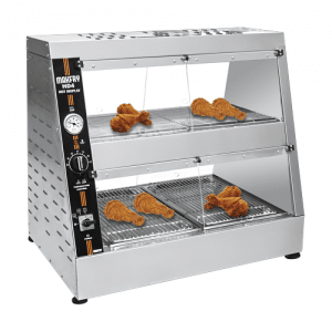 topla vitrina za pohovano meso