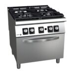 profesionalni plinski šporet sa plinskom rernom