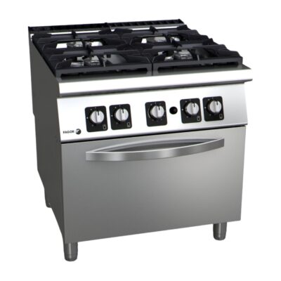 profesionalni plinski šporet sa plinskom rernom