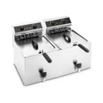 Profesionalna električna friteza dupla