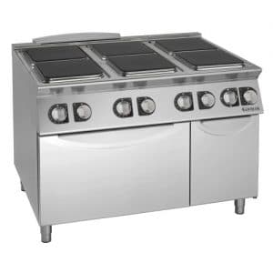 Profesionalni šporet sa rernom 6 ringli