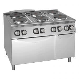 Profesionalni šporet sa 6 ringli i rernom