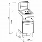 plinska friteza profesionalna