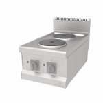 Profesionalni električni top šporet sa 2 ringle - linija 700