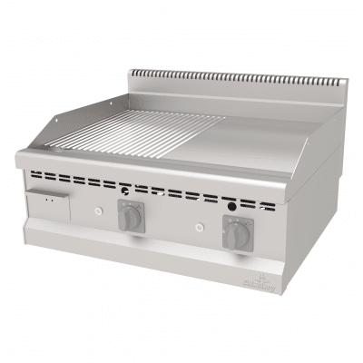 Gasni roštilj hromirani ravno rebrasti