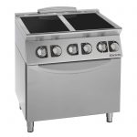 Profesionalni električni šporet ravna ploča staklokeramika