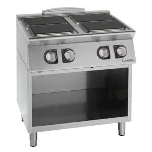 Profesionalni šporet sa 4 kvadratne ringle