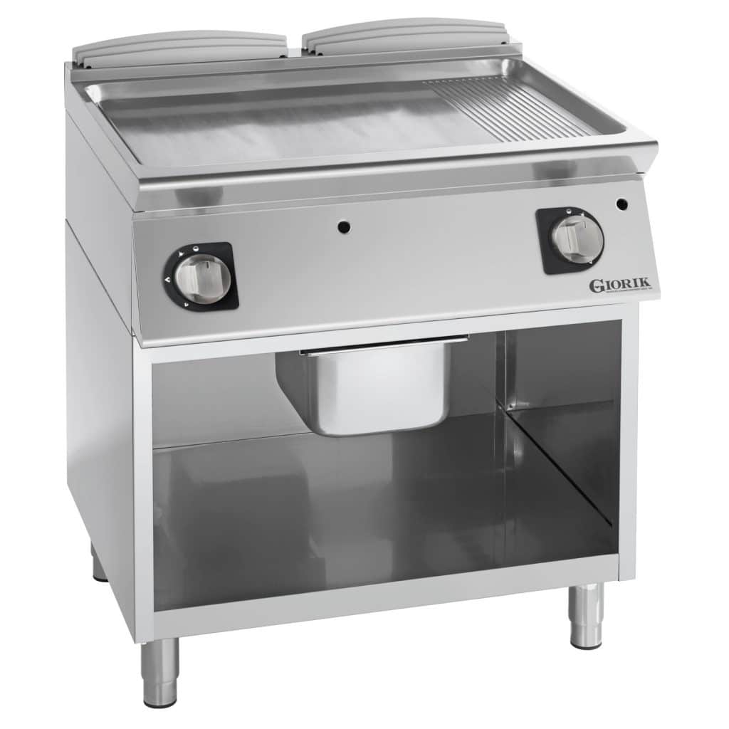 dupli plinski roštilj kombinovana čelična ploča