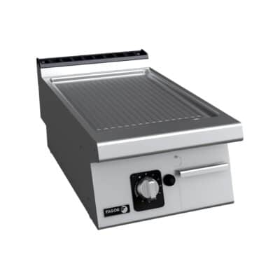 profesionalni gasni roštilj rebrasti hromirani