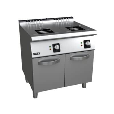 Profesionalna električna dvodelna friteza