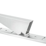 INOX dvoetažna konzolna polica 1200x400x30 mm - Slika 3