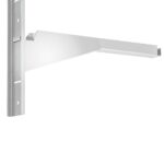 INOX dvoetažna konzolna polica 1200x400x30 mm - Slika 2