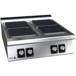 šporet sa 4 kvadratne ringle