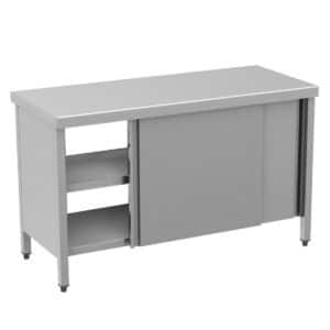 inox sto sa obostrano kliznim vratima