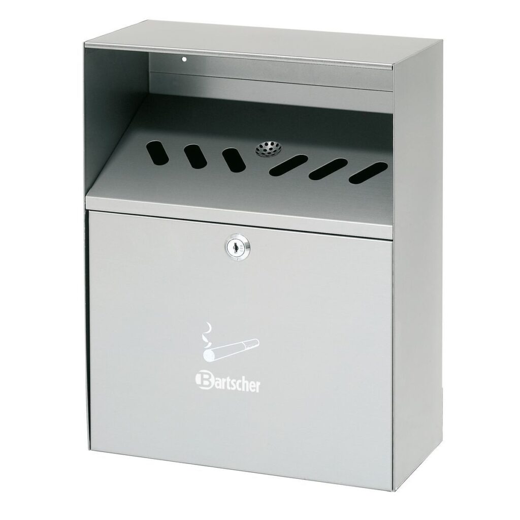 Zidna pepeljara inox