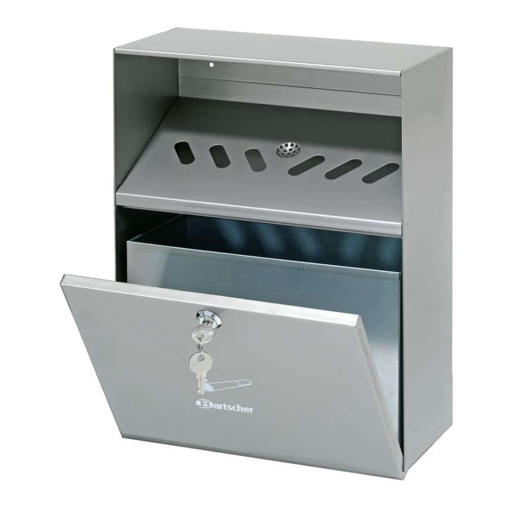 Zidna pepeljara inox