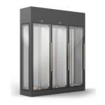 trokrilna vitrina za vino