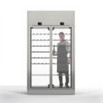 dvokrilna obostrana vitrina