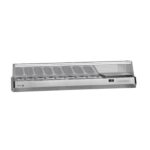 nadgradna salatara 8 posuda GN