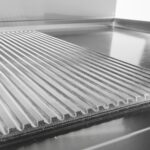 roštilj ravno rebrasta ploča